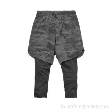 Running Shortswith Inner Compression Short